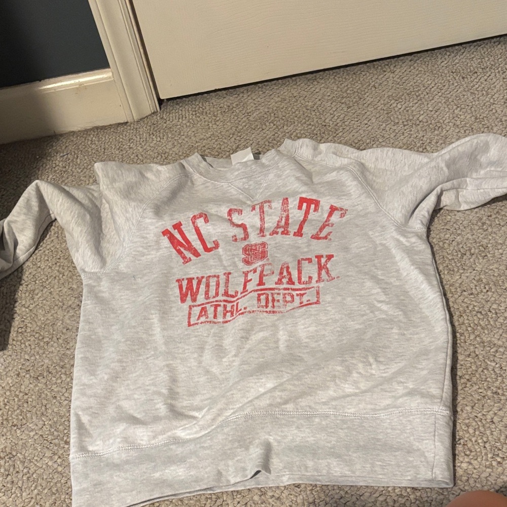NC State Wolfpack Gray crew